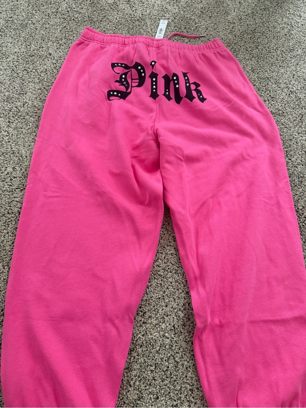 PINK Victoria's Secret Pink Punk Logo Sweatpants